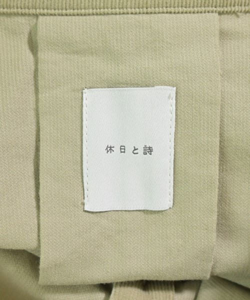 休日と詩（キュウジツトシ）カジュアルシャツ 緑 サイズ:F レディース/2200668207089