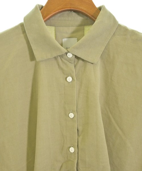 休日と詩（キュウジツトシ）カジュアルシャツ 緑 サイズ:F レディース/2200668207089