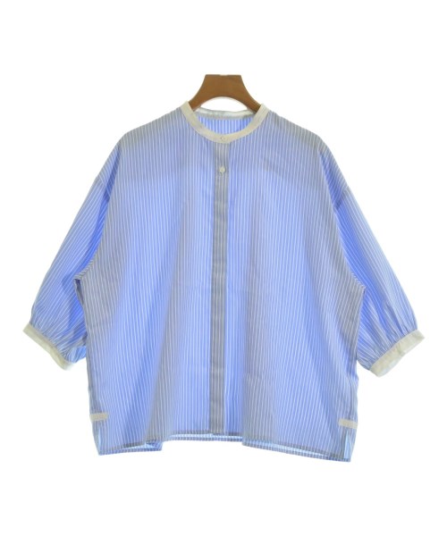 休日と詩(キュウジツトシ)カジュアルシャツ 青 サイズ:F/2200677949024