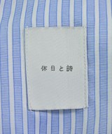 休日と詩（キュウジツトシ）カジュアルシャツ 青 サイズ:F レディース/2200677949024