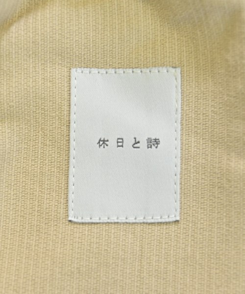 休日と詩（キュウジツトシ）その他 ベージュ サイズ:-(M位) レディース/2200675769174