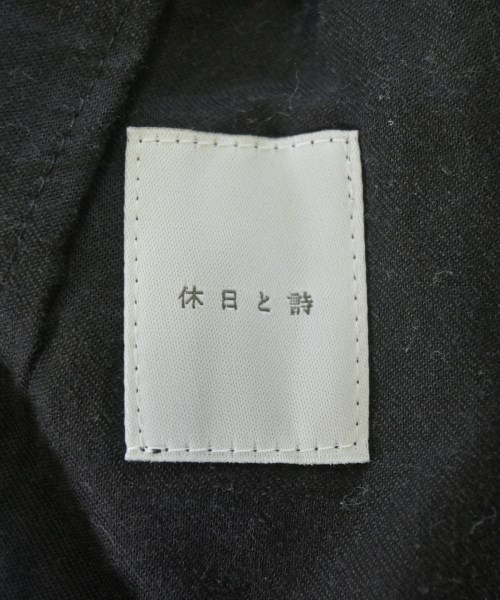 休日と詩（キュウジツトシ）その他 黒 サイズ:-(S位) レディース/2200699641203