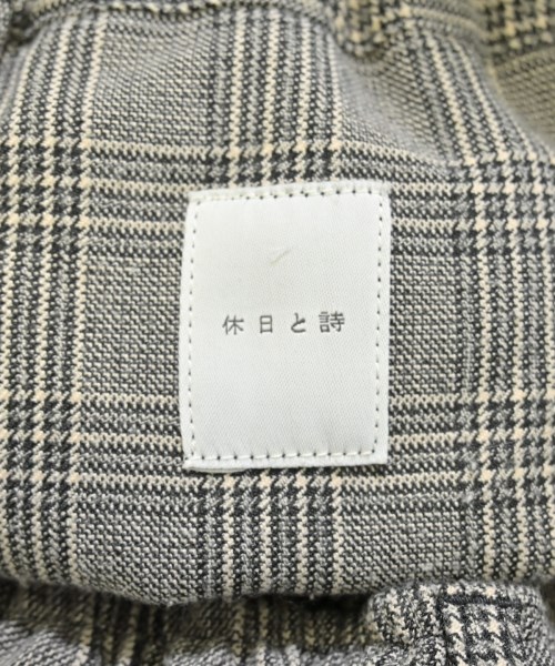 休日と詩（キュウジツトシ）その他 グレー サイズ:-(M位) レディース/2200697121066