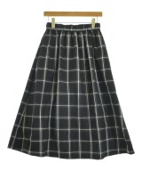 休日と詩（キュウジツトシ）ロング・マキシ丈スカート 黒 サイズ:-(M位) レディース/2200657208066