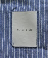 休日と詩（キュウジツトシ）カジュアルシャツ 紺 サイズ:F レディース/2200711917057