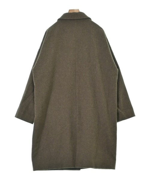 休日と詩（キュウジツトシ）ステンカラーコート 茶 サイズ:-(M位) レディース/2200645017014