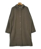 休日と詩（キュウジツトシ）ステンカラーコート 茶 サイズ:-(M位) レディース/2200645017014