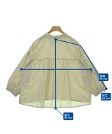 休日と詩（キュウジツトシ）カジュアルシャツ ベージュ サイズ:F レディース/2200665476020