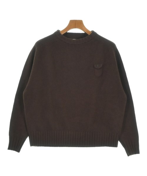 休日と詩(キュウジツトシ)ニット・セーター 茶 サイズ:F/2200663676088