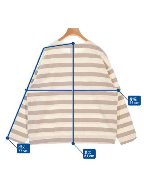 休日と詩（キュウジツトシ）Tシャツ・カットソー ベージュ サイズ:F レディース/2200666629036