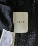 休日と詩（キュウジツトシ）チノパン 黒 サイズ:-(S位) レディース/2200733184031