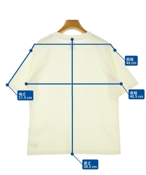休日と詩（キュウジツトシ）Tシャツ・カットソー 白 サイズ:F レディース/2200718685119