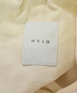 休日と詩（キュウジツトシ）チノパン 白 サイズ:-(M位) レディース/2200684288024