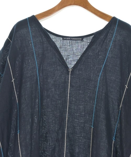 LA LISTE TUNISIENNE（ラリストチュニジエンヌ）ワンピース 紺 サイズ:M レディース/2200618882014