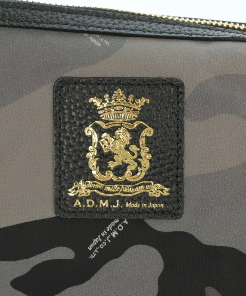 A.D.M.J（エーディーエムジェイ）ショルダーバッグ グレー サイズ:- レディース/2200642426031