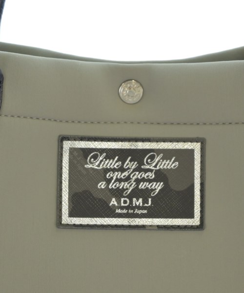 A.D.M.J（エーディーエムジェイ）トートバッグ グレー サイズ:- レディース/2200642426048