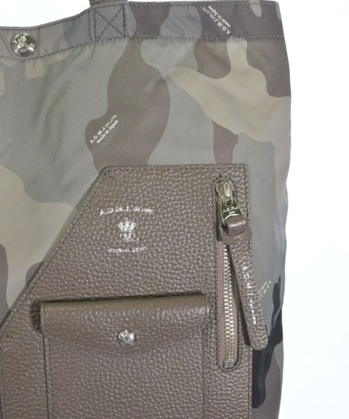 A.D.M.J（エーディーエムジェイ）トートバッグ グレー サイズ:- レディース/2200653343075