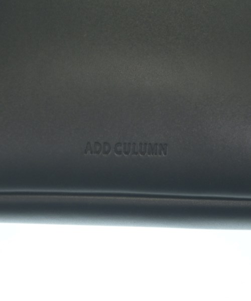 ADD CULUMN（アドカラム）ショルダーバッグ 黒 サイズ:- レディース/2200638030013