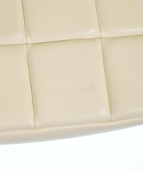 ADD CULUMN（アドカラム）ハンドバッグ 白 サイズ:- レディース/2200723156093