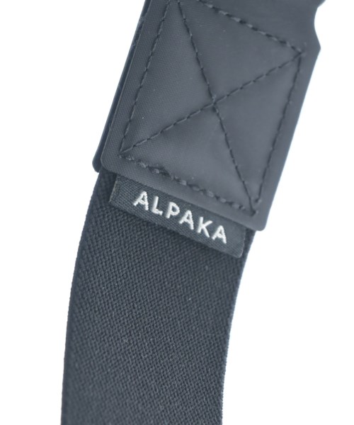 ALPAKA（アルパカ）ベルト 黒 サイズ:- メンズ/2200609312179
