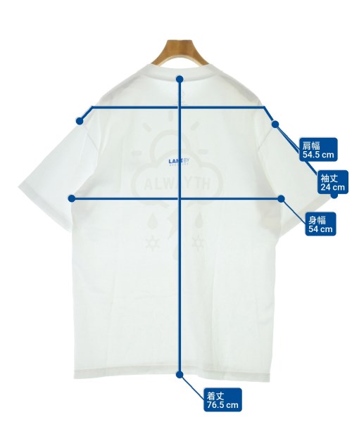 always（オールウェイズ）Tシャツ・カットソー 白 サイズ:L メンズ/2200656246113