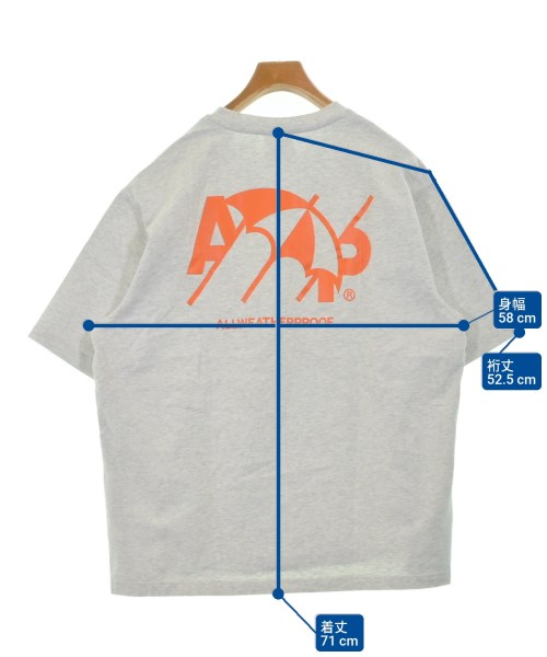 always（オールウェイズ）Tシャツ・カットソー グレー サイズ:XXL メンズ/2200635247285