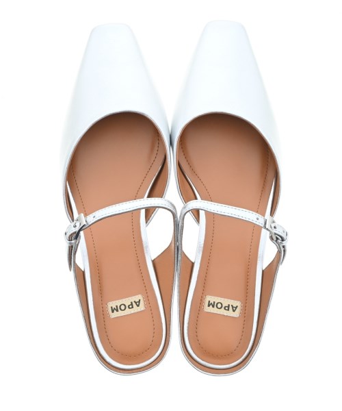 APOM（アポム）サンダル シルバー サイズ:EU37(23.5cm位) レディース/2200635368133