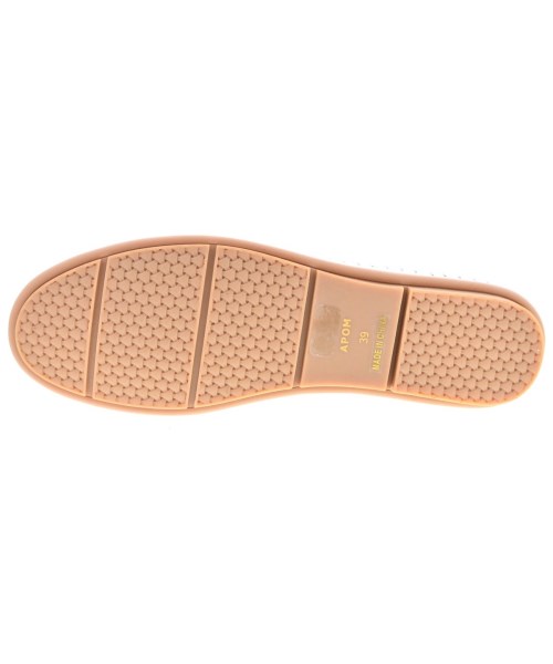 APOM（アポム）ドレスシューズ/ローファー 白 サイズ:EU39(25.5cm位) レディース/2200635368140