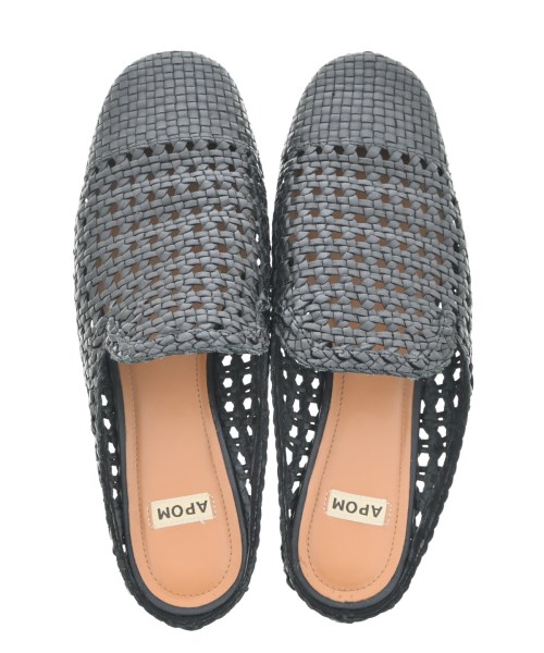 APOM（アポム）サンダル 黒 サイズ:EU37(23.5cm位) レディース/2200635368386