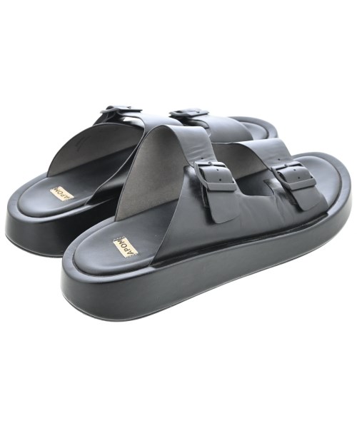 APOM（アポム）サンダル 黒 サイズ:EU40(26.5cm位) レディース/2200707265322