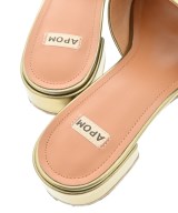 APOM（アポム）サンダル ゴールド サイズ:EU37(23.5cm位) レディース/2200707265377