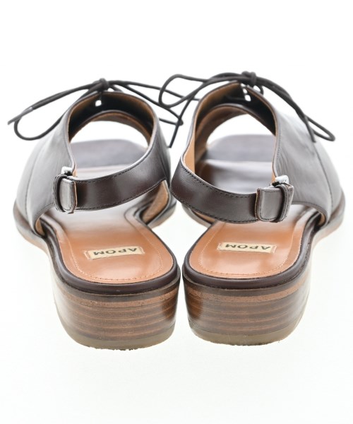 APOM（アポム）サンダル 茶 サイズ:EU40(25cm位) レディース/2200641196041