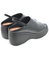 APOM（アポム）サンダル 黒 サイズ:EU39(25.5cm位) レディース/2200706121537