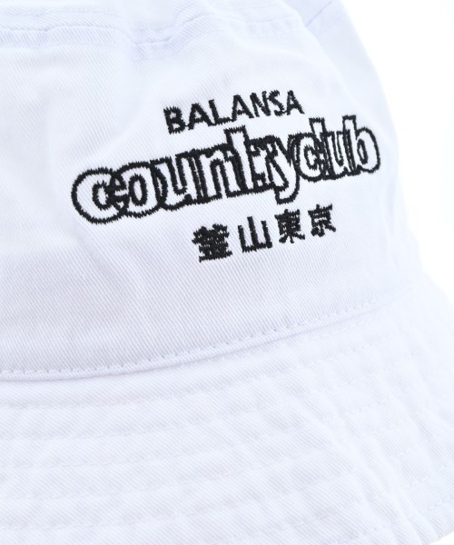 balansa（バランサ）ハット 白 サイズ:- メンズ/2200623266038
