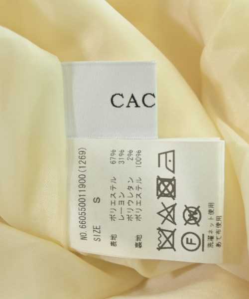 CACHEC（カシェック）スラックス 白 サイズ:S レディース/2200617809050