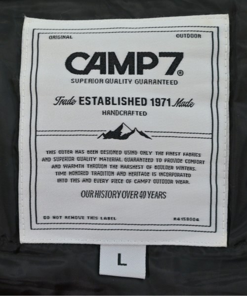 CAMP 7（キャンプ７）ダウンジャケット/ダウンベスト 赤 サイズ:L メンズ/2200653528021