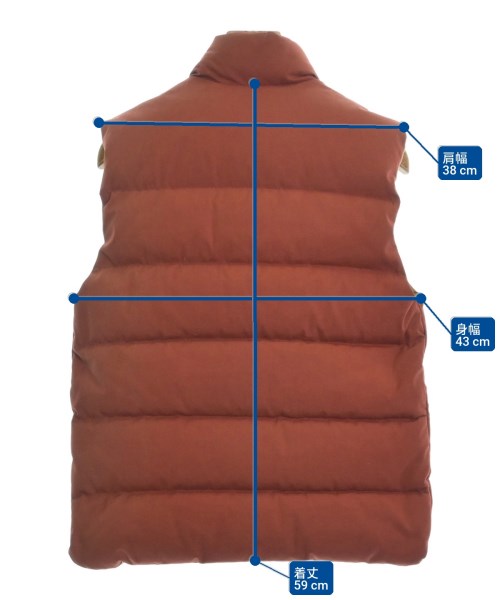 CAMP 7（キャンプ７）ダウンジャケット/ダウンベスト 赤 サイズ:XS レディース/2200668307017