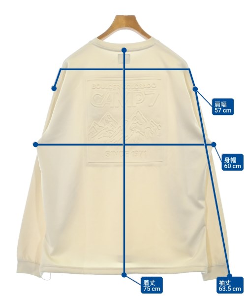 CAMP 7（キャンプ７）Tシャツ・カットソー ベージュ サイズ:XL メンズ/2200721224121