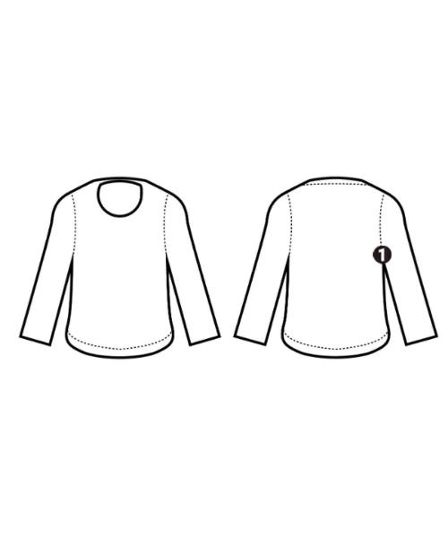 COUDRE（クードル）Tシャツ・カットソー 白 サイズ:-(L位) レディース/2200696681042