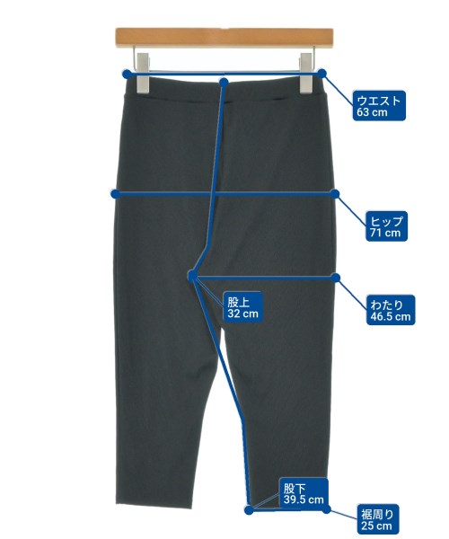 COUDRE（クードル）クロップドパンツ 黒 サイズ:-(S位) レディース/2200651810135