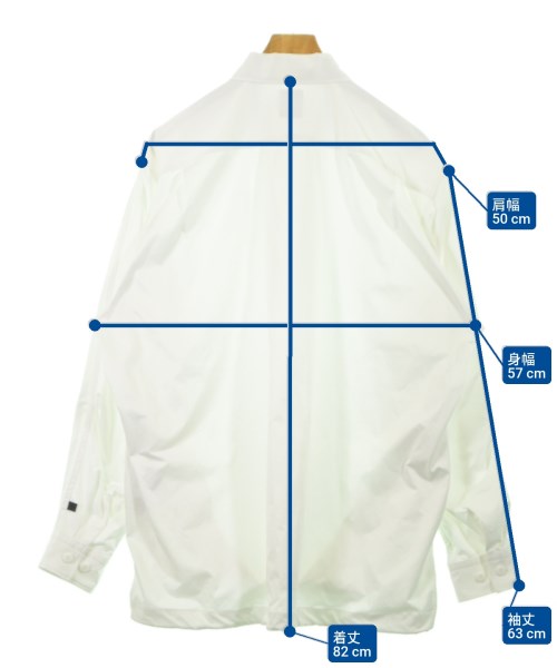 DAIWA PIER39（ダイワピア３９）カジュアルシャツ 白 サイズ:M メンズ/2200616209219