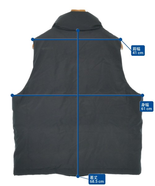 DAIWA PIER39（ダイワピア３９）ダウンジャケット/ダウンベスト 黒 サイズ:S メンズ/2200621852035