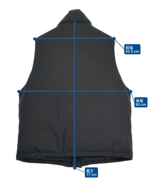 DAIWA PIER39（ダイワピア３９）ダウンジャケット/ダウンベスト 黒 サイズ:M メンズ/2200641184048