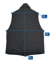 DAIWA PIER39（ダイワピア３９）ダウンジャケット/ダウンベスト 黒 サイズ:M メンズ/2200641184048