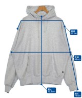 DAIWA PIER39（ダイワピア３９）パーカー グレー サイズ:L メンズ/2200627741012