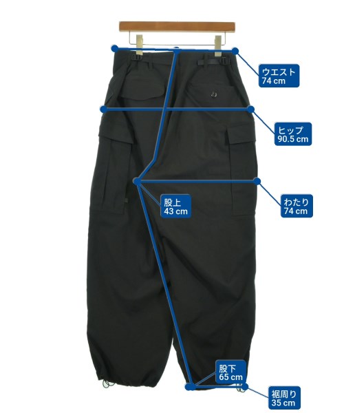 DAIWA PIER39（ダイワピア３９）カーゴパンツ 黒 サイズ:L メンズ/2200628213136