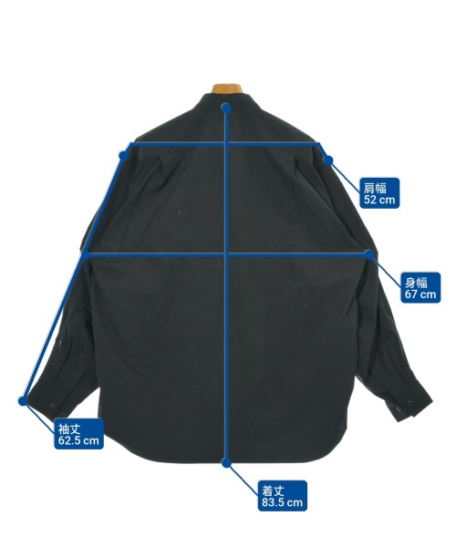 DAIWA PIER39（ダイワピア３９）カジュアルシャツ 黒 サイズ:M メンズ/2200633988142