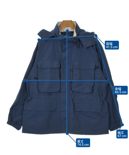 DAIWA PIER39（ダイワピア３９）マウンテンパーカー 青 サイズ:S メンズ/2200621121179