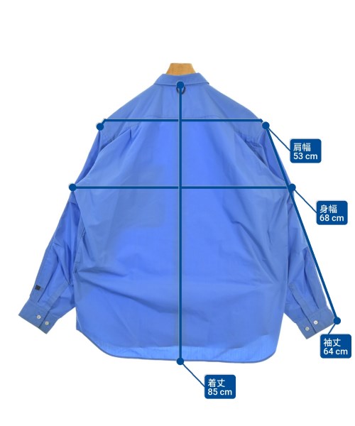 DAIWA PIER39（ダイワピア３９）カジュアルシャツ 青 サイズ:L メンズ/2200672968068