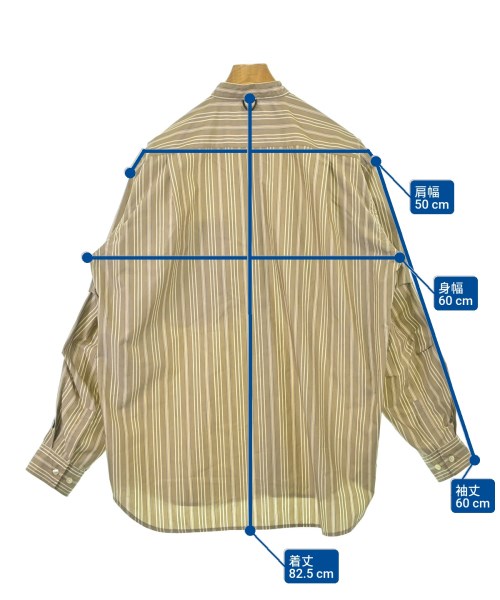 DAIWA PIER39（ダイワピア３９）カジュアルシャツ ベージュ サイズ:M メンズ/2200667471092